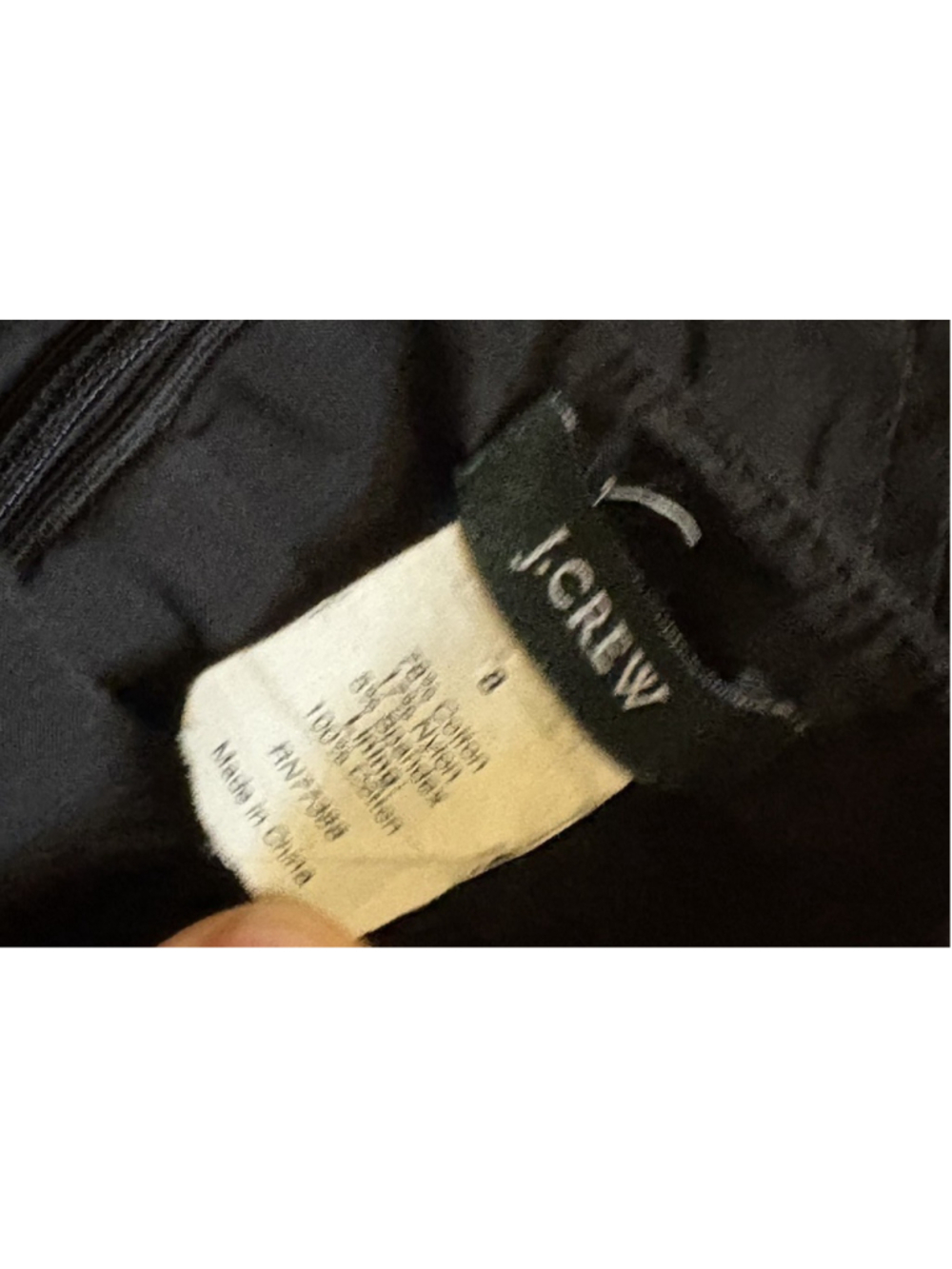 Vintage J.Crew Black Spaghetti Strap Sundress Womens 8 A-Line Midi Dress - Picture 4 of 8